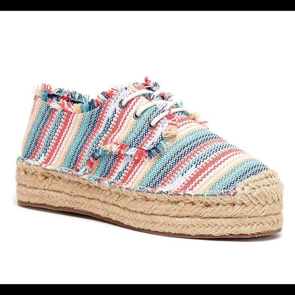 Rocket Dog Stripe Etty Espadrille